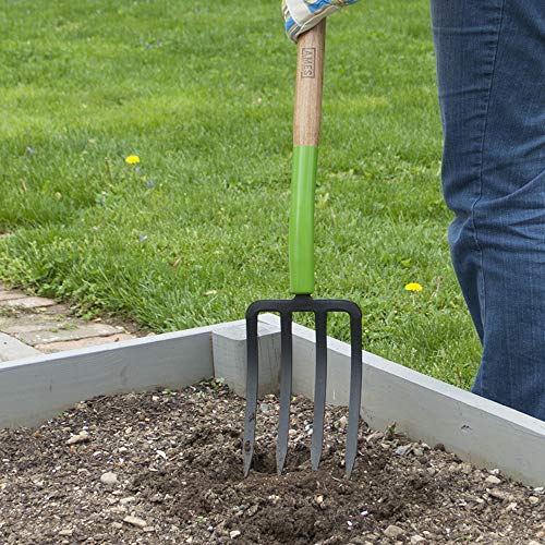 Fork de jardín AMES 4 púas forjado miniatura 4