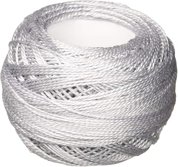DMC Pearl Cotton Thread Ball - Pearl Grey 415 - Size 8