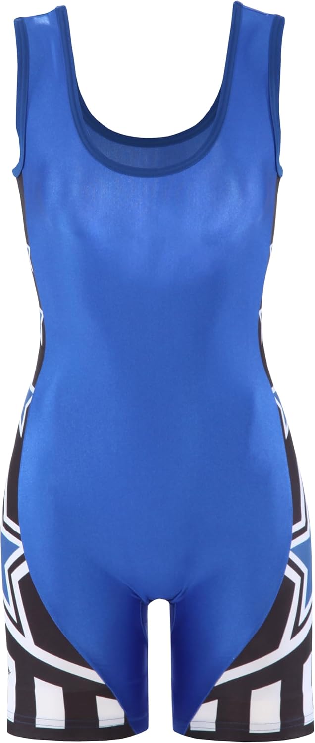 Matman USA The Athens Women's or Girl's Wrestling - Weightlifting - Exercise Singlet - Made in the U.S.A.