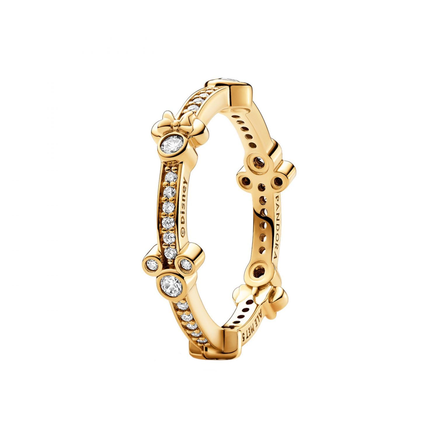 PANDORA Anillo 162957C01-48 Eternidad brillante
