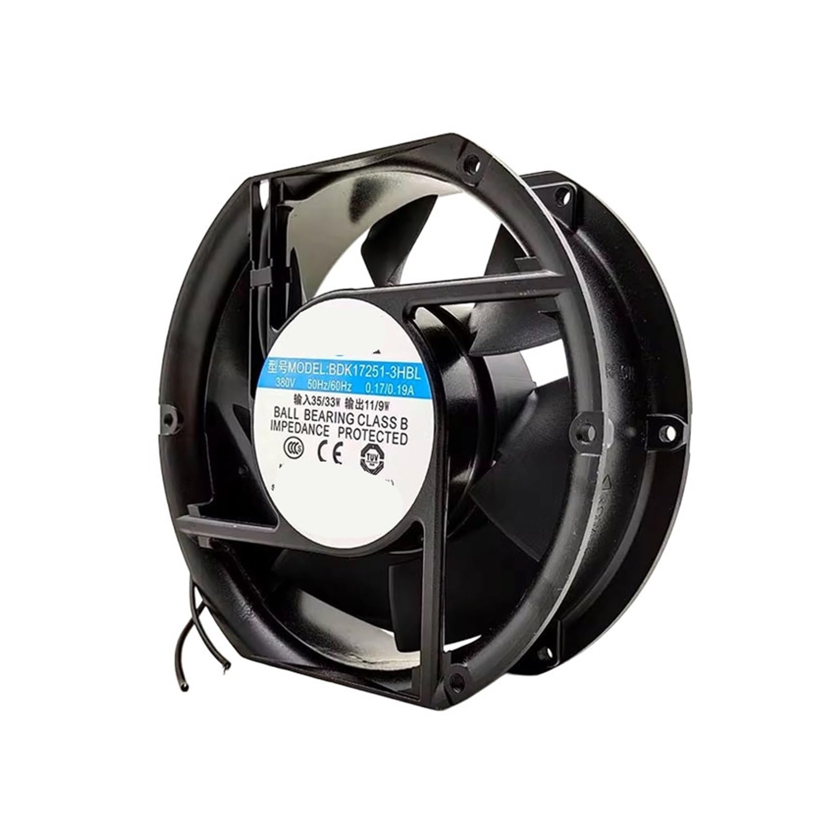 OKEWGHFL BDK17251-3HBL AC 380V 0.17/0.19A 17251 172 * 51mm COOLING FAN RADIATOR