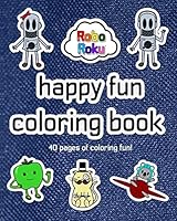 Happy Fun Coloring Book 0692348409 Book Cover