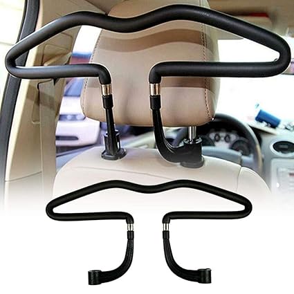Cloyster car Coat Hanger , Universal Car Seat Coat Hanger Clothes Holder Rack Auto Seat Headrest Back Organizers Hanging Jacket Suit Shirt Travel Storage ,Car Hanger Stainless Steel