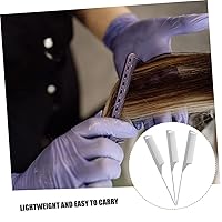 Vista 8 de STOBAZA Juego de 5 peines para separar el cabello con cola de rata para seccionar con precisión, peines para peinar el cabello, herramientas