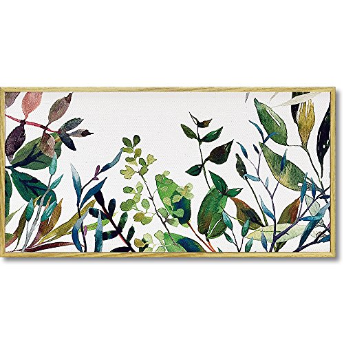 ユーパワー 植物・花 グリーン W30.5×H15.5cm