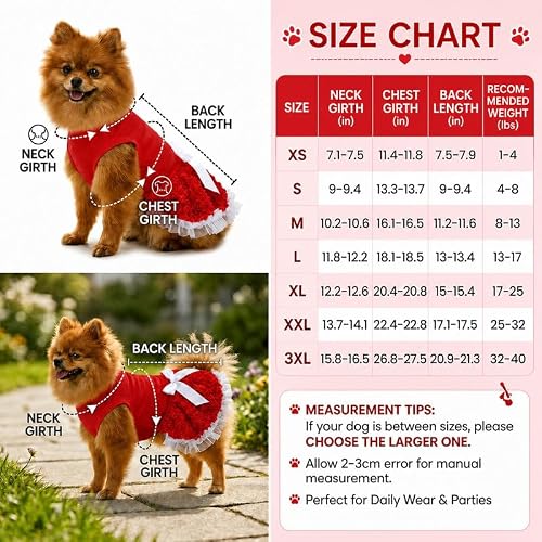 Petitebella Rhinestone Christmas Tree Puppy Dog Dress (Black/Red Xmas, X-Small)