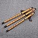 Jinchuan 竹製篠笛 横笛 和楽器 伝統的な手作りお祭り・お囃子用