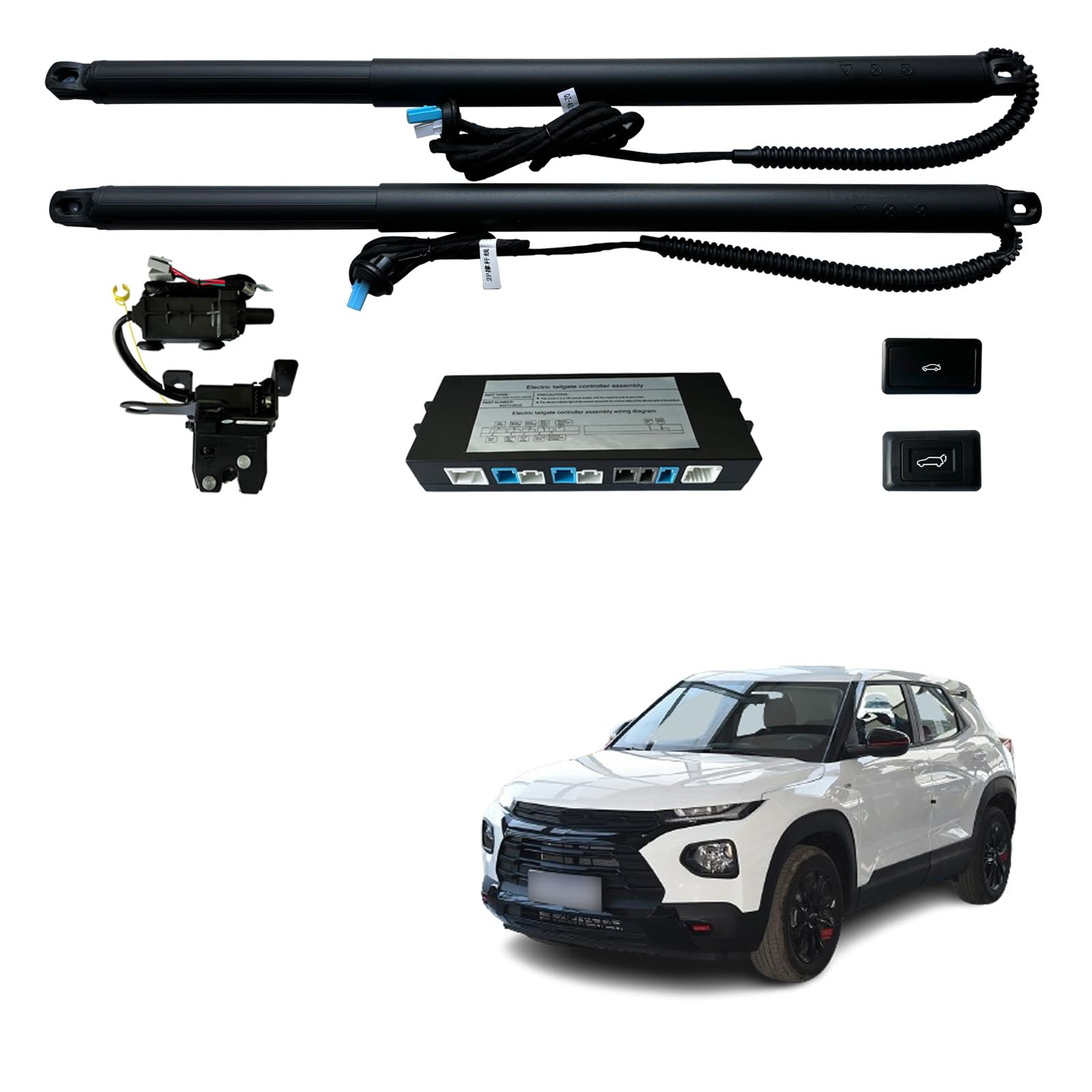 Power Liftgate Kit Compatible with Chevrolet Trailblazer 2021 2022 2023 2024 2025 Electric Tailgate System with Hands-Free Automatic Back Door Car