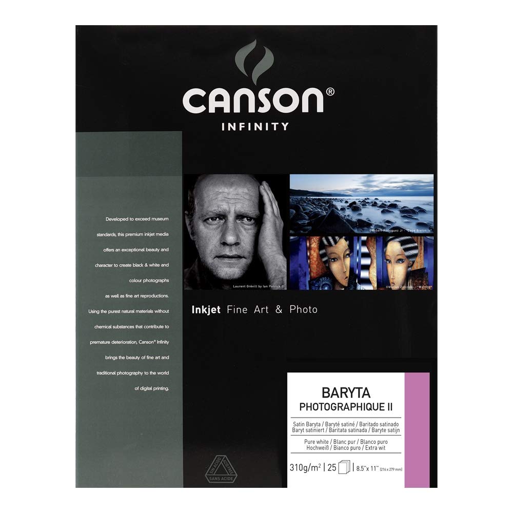 Amazon | Canson Infinityデジタルペーパー Baryta Photographique II 