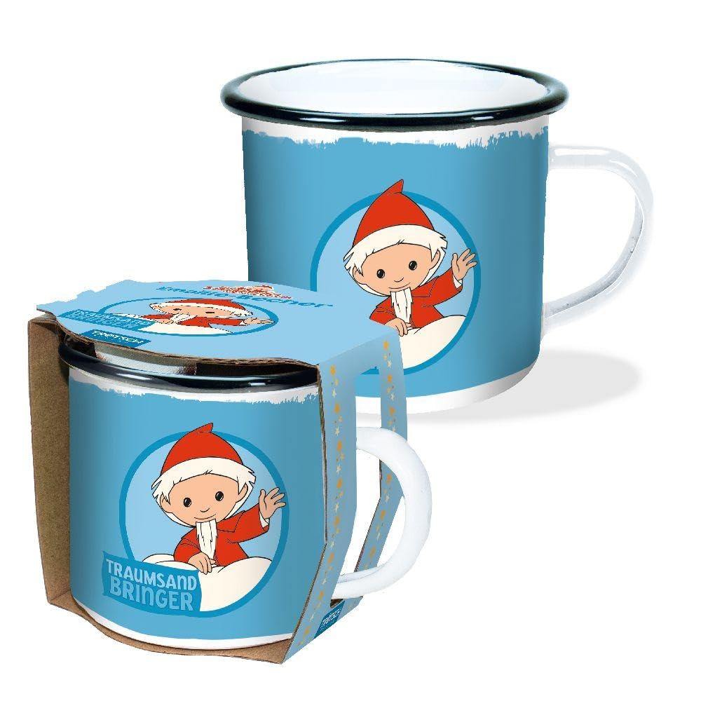 TRÖTSCH - Unser Sandmännchen Emaille-Becher Traumsandbringer: Emaille-Becher Sandmann