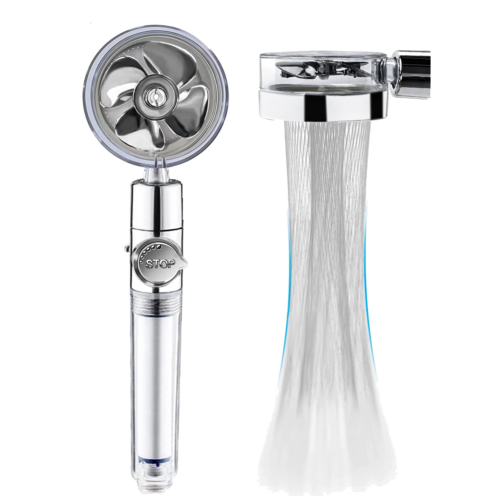 Hegreh High Pressure Shower Heads,Turbo Spa Water Saving Shower head