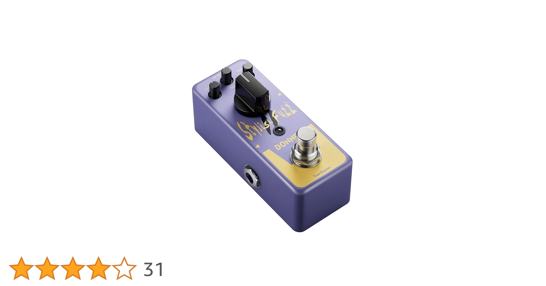Amazon | Donner ファズ エフェクター Fuzz Pedal ミニ ファズ ペダル