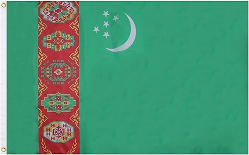 Miniatura 26 de AZ FLAG - Bandera del Tíbet - 3 x 5 pies - Cartel tibetano-budista de poliéster 100D con dos ojales metálicos - Resistente a la decoloración