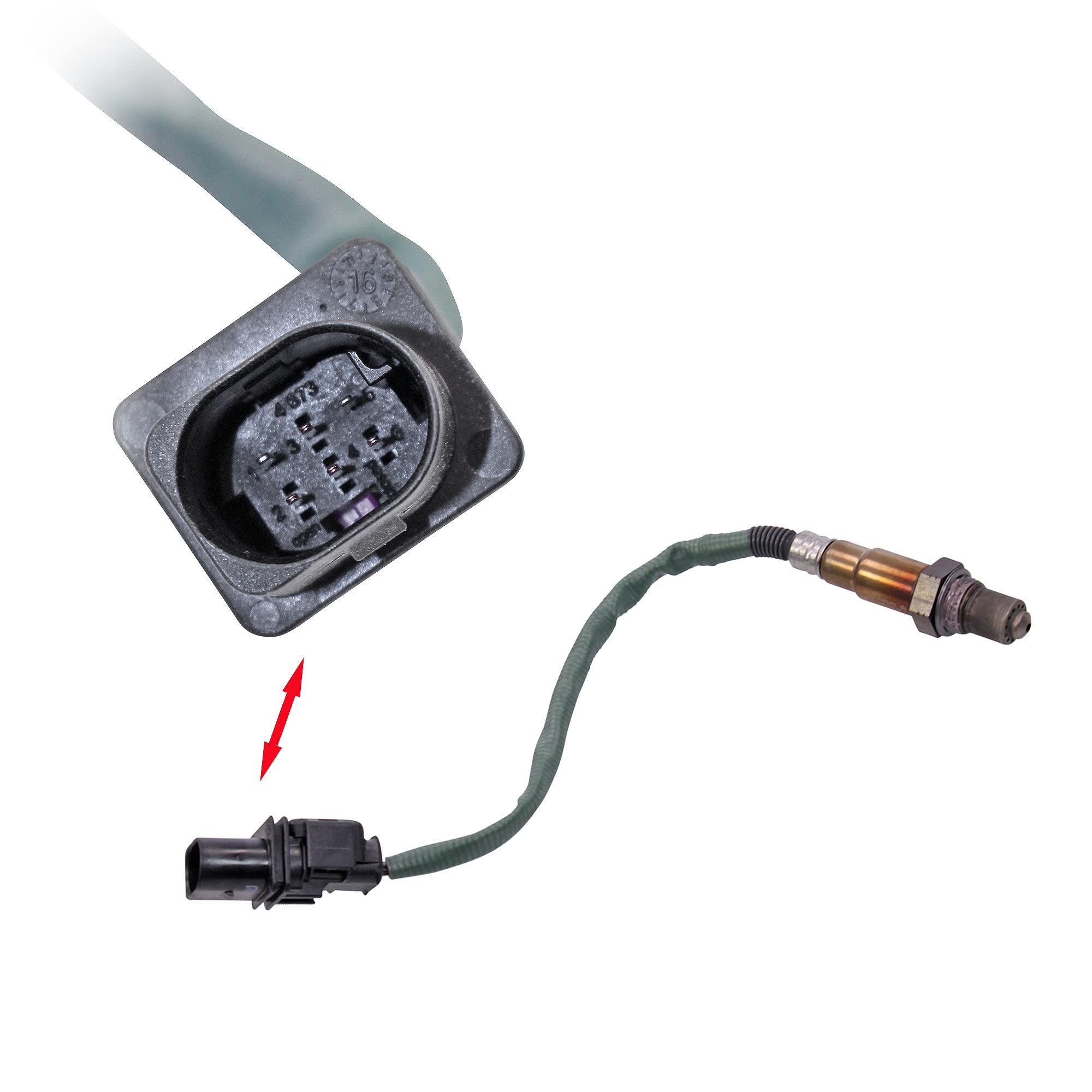 Bosch 0258003156 - Sonda Lambda Original, Con Conector Específico