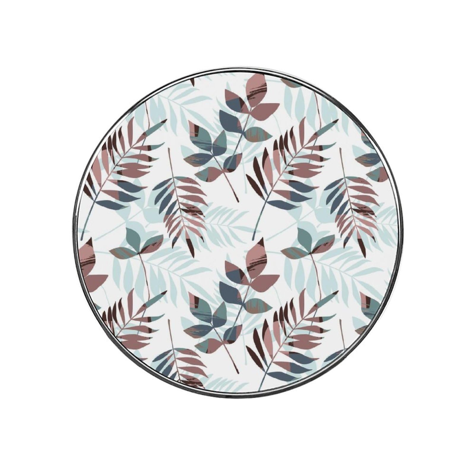 Green Leaf Alloy Fridge Magnet For Office Cabinet Refrigerator Whiteboard Photo