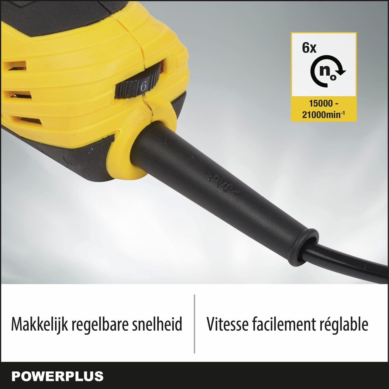 POWERPLUS POWX1347MC - Utensile multifunzione 300 W custodia in metallo