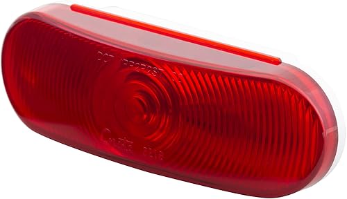 Miniatura 21 de Grote 52093 Supernova - Luz LED de 10 diodos de 4" para luz de freno, direccional y auxiliar - Montaje con arandela, pin macho, 24V Naranja