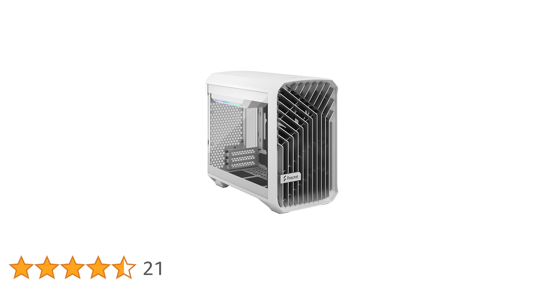 Amazon | Fractal Design Torrent Nano White TG Clear Tint