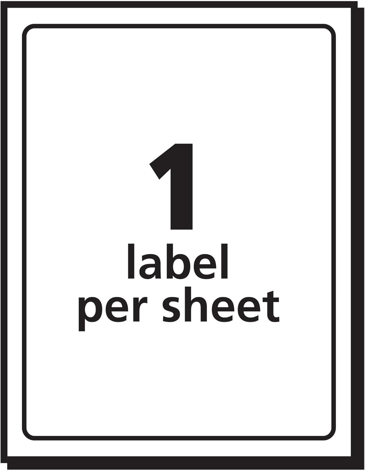 Avery Printable Shipping Labels, 4" x 6", White, 20 Blank Address Labels (05292) - Image 5