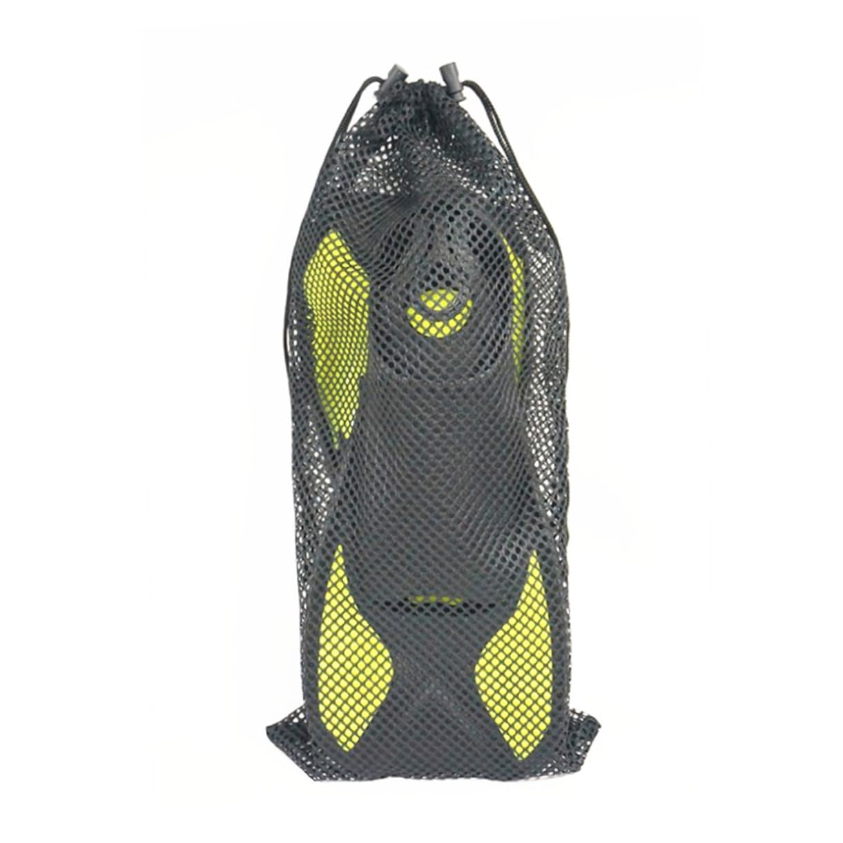BESTYASH Mesh Pouch Bag for Equipment Diving Bag Ankle Flippers Tote for Sports Anti-aging Nylon Breathable