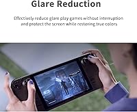 Vista 6 de GIGIKISS Paquete de 2 Protector de pantalla compatible con cubierta de transmisión, luz antirreflejos, HD, transparente, protector de pantalla