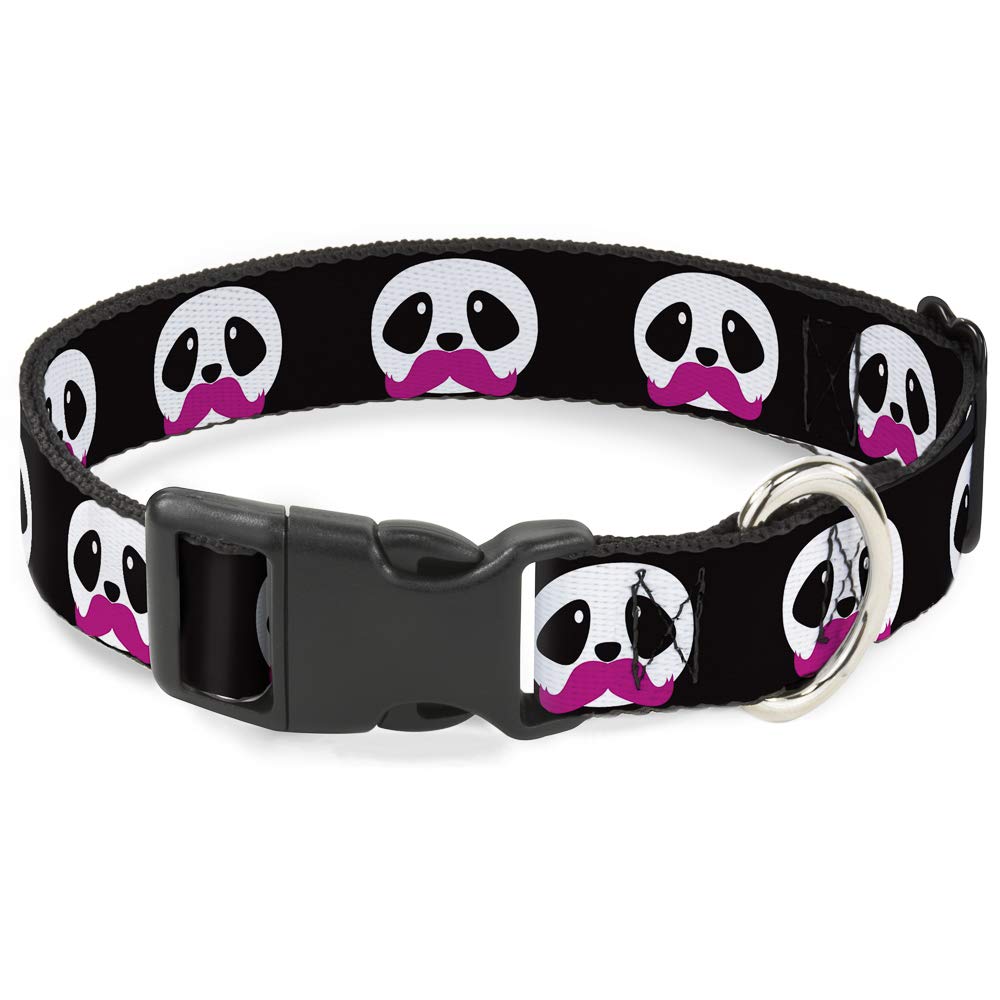 Collier de Clip en Plastique Panda Visage 15-66 cm Grande Taille pour Chien