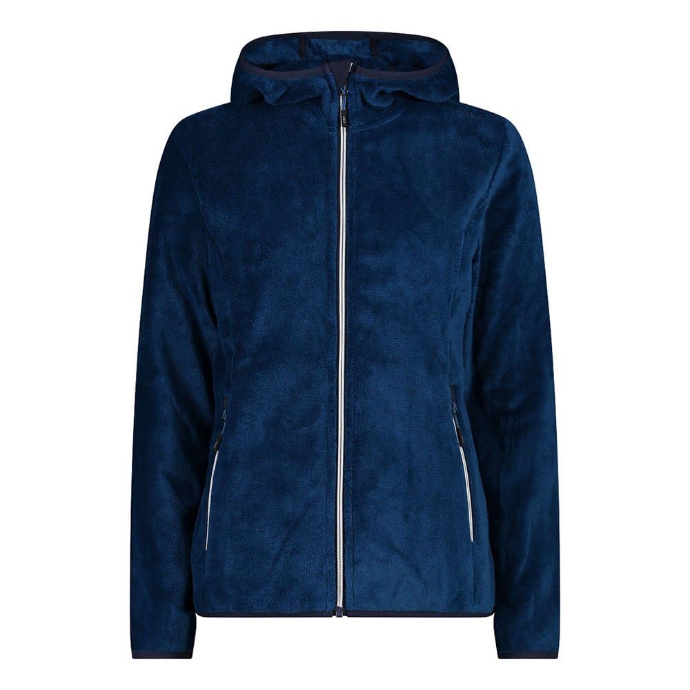 CMP - Woman Jacket Fix Hood, Majolica, XS