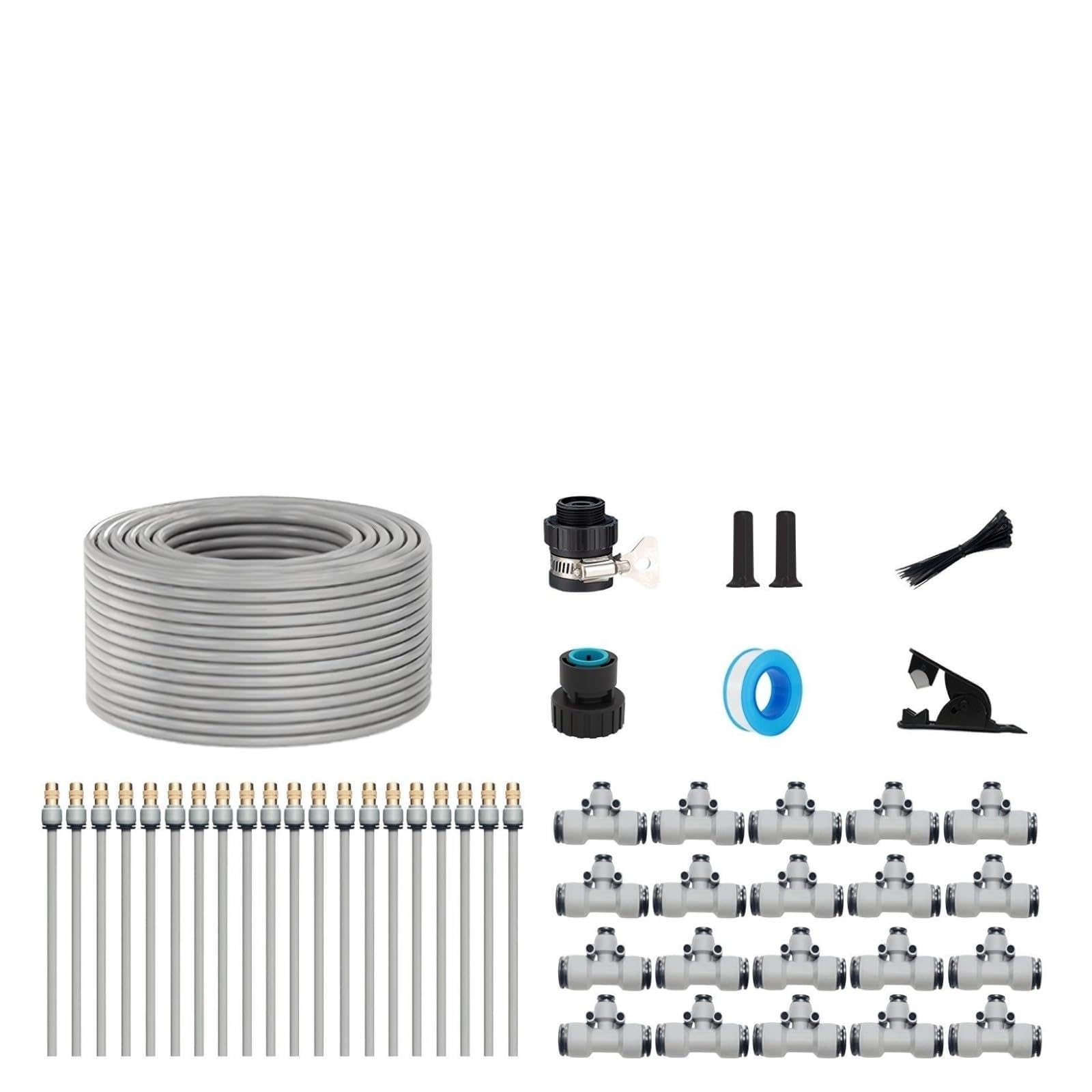 82FT Drip Irrigation Kits,Quick Connector Automatic Irrigation System,with Replaceable Be…