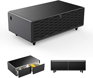 Akıllı Sehpa & Buzdolabı | Smart Coffee Table (Siyah)