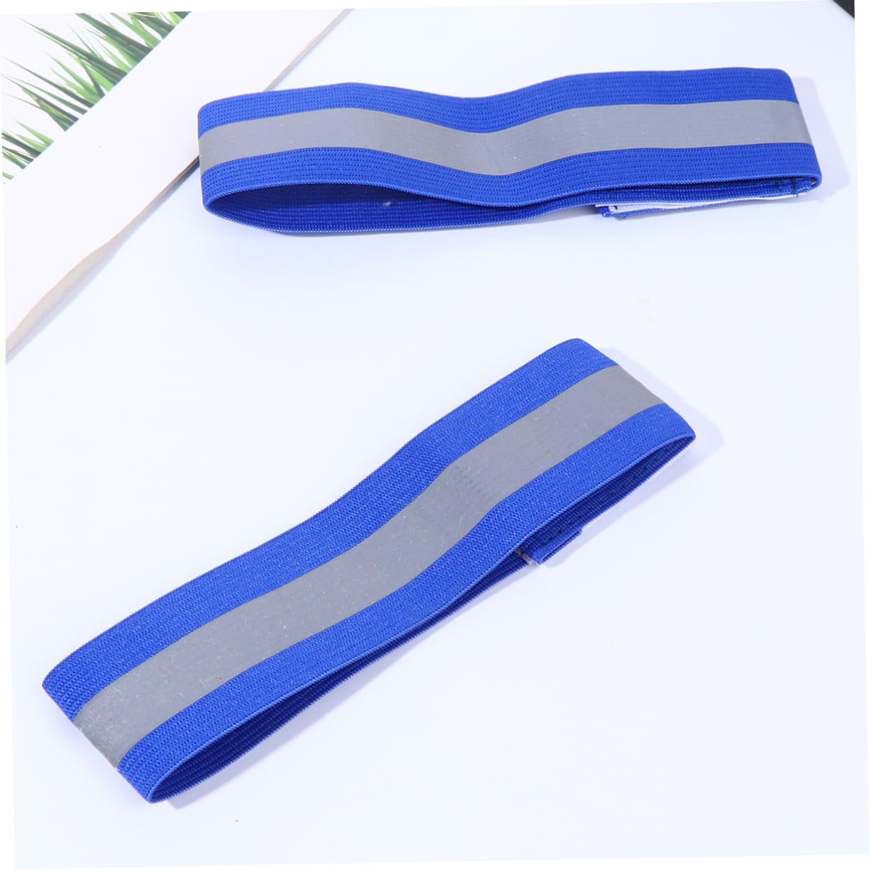 BESPORTBLE Lot de 2 Bracelets Réfléchissants Fluorescents pour Activités de Plein Air Équipement de Sécurité Nocturne 12 Pièces
