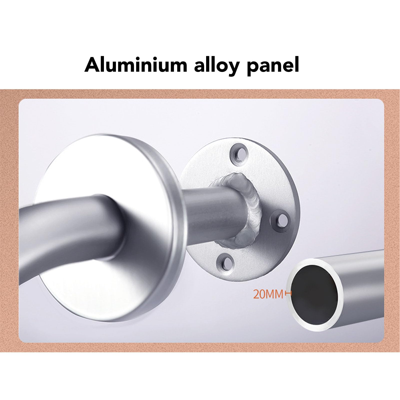 Podwyższona Deska Sedesowa, Obciążenie 396 Funtów Podwyższenie Deski Sedesowej ze Stopu Aluminium z Uchwytami, Przenośne Składane Krzesło Przy łóżku dla Osób Starszych