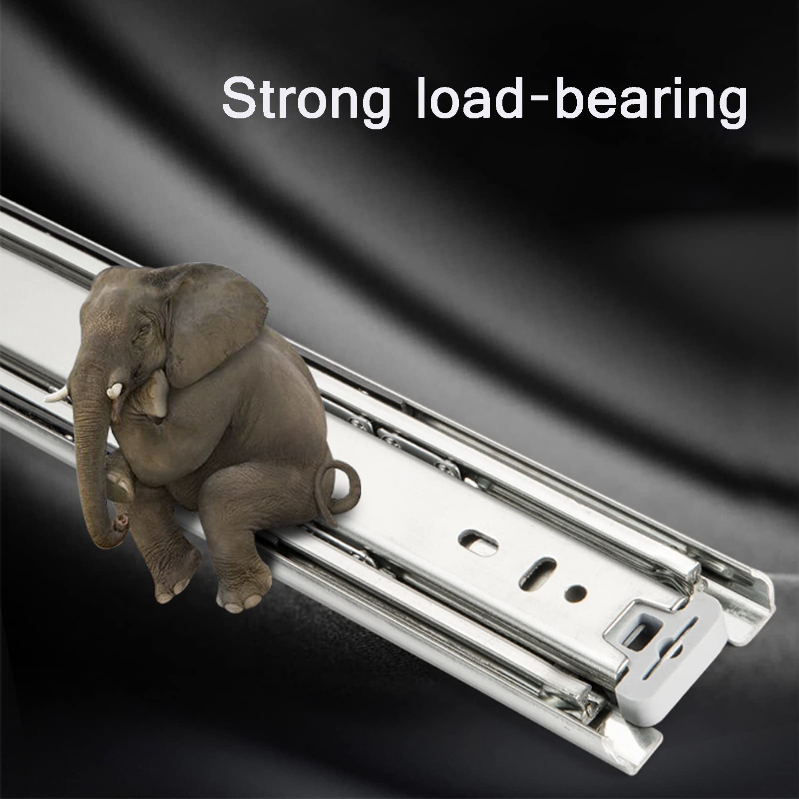 Prowadnice do szuflad, prowadnice do szuflad montowane z boku — prowadnice do szuflad Heavy Duty, prowadnice do szuflad z pełnym wysuwem na łożyskach kulkowych, prowadnice do szuflad na łożyskach kulk