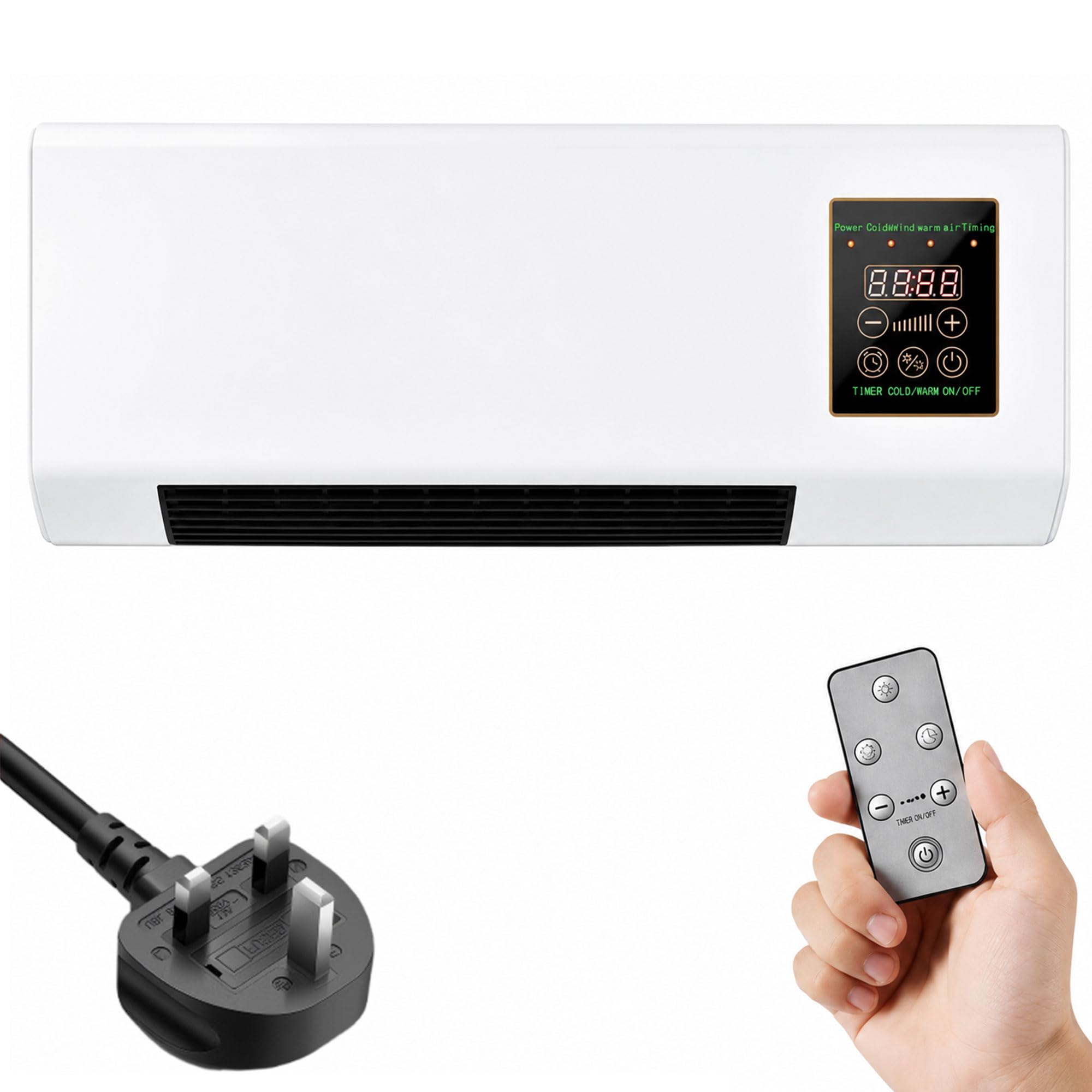 Wall Mounted Air Conditioner[Energy Class A+] Portable Mini Quiet Cooler