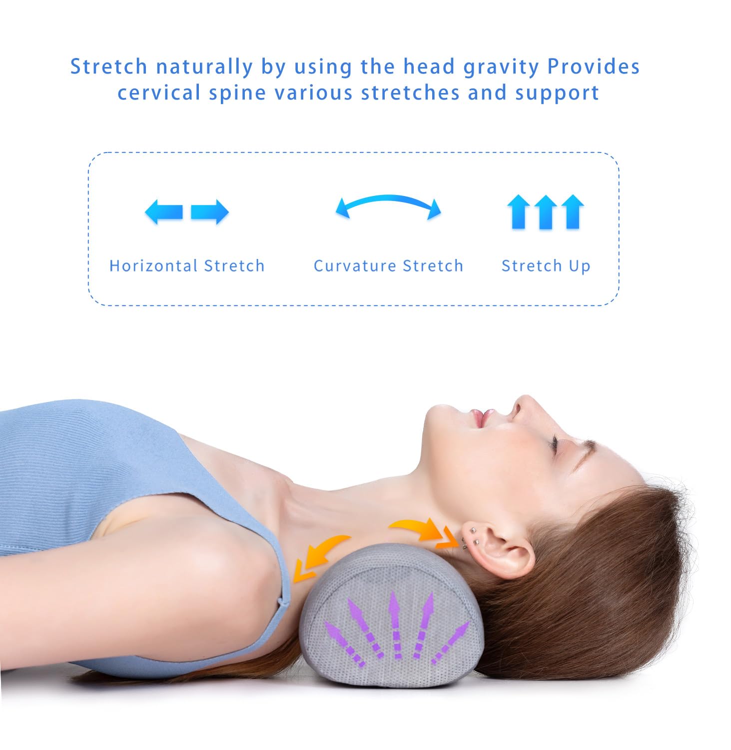 Photo 1 of Bespilow Cervical Neck Pillow - Memory Foam Traction Device