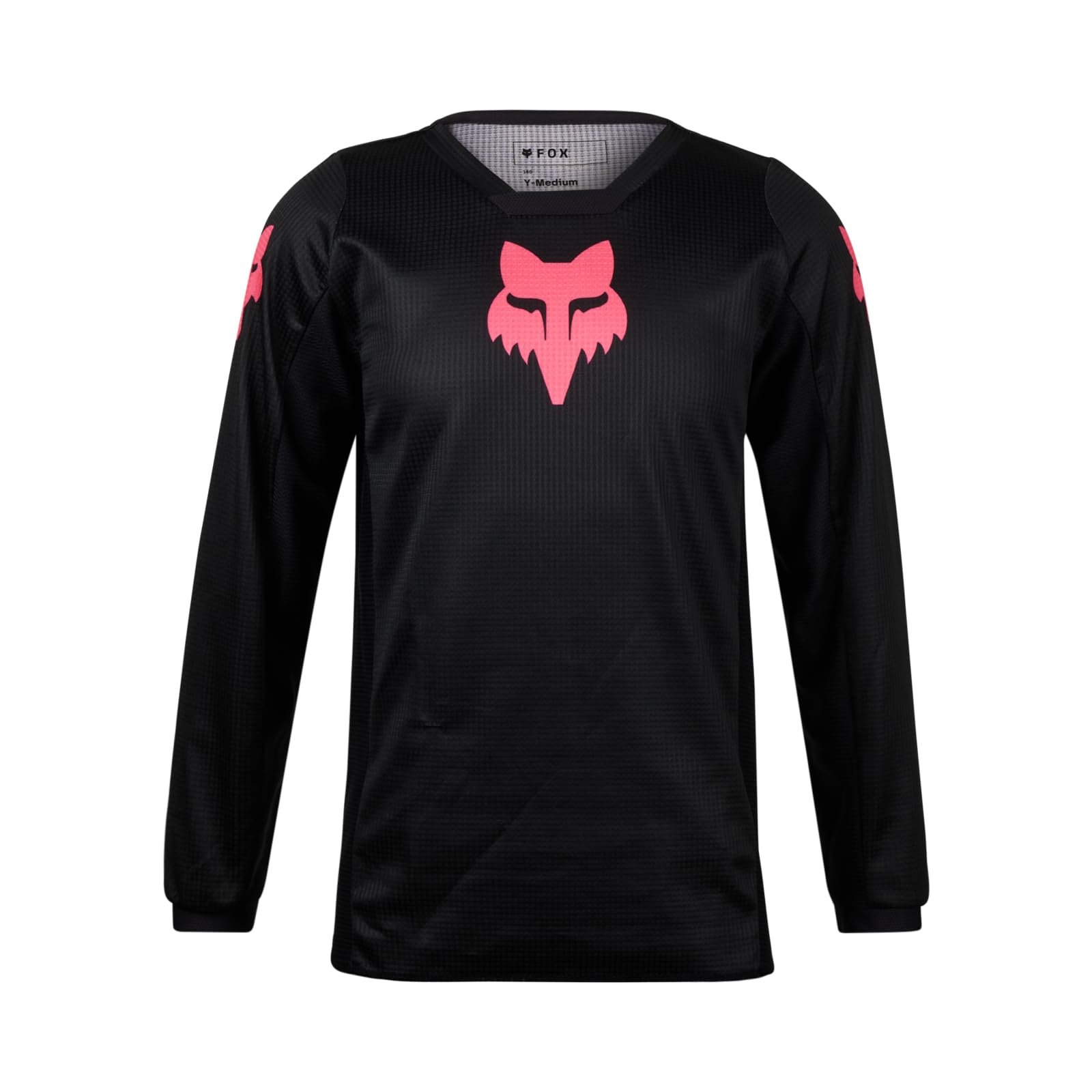 Fox Racing Yth Girls Blackout Jersey, Cortavientos Niñas, Negro, YS