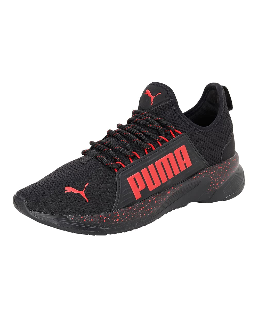 Puma Mens Softride Premier SO Splatter Black-High Risk Red Running Shoe - 9UK (37695703) (B0BLNT8TJD) Amazon Price History, Amazon Price Tracker