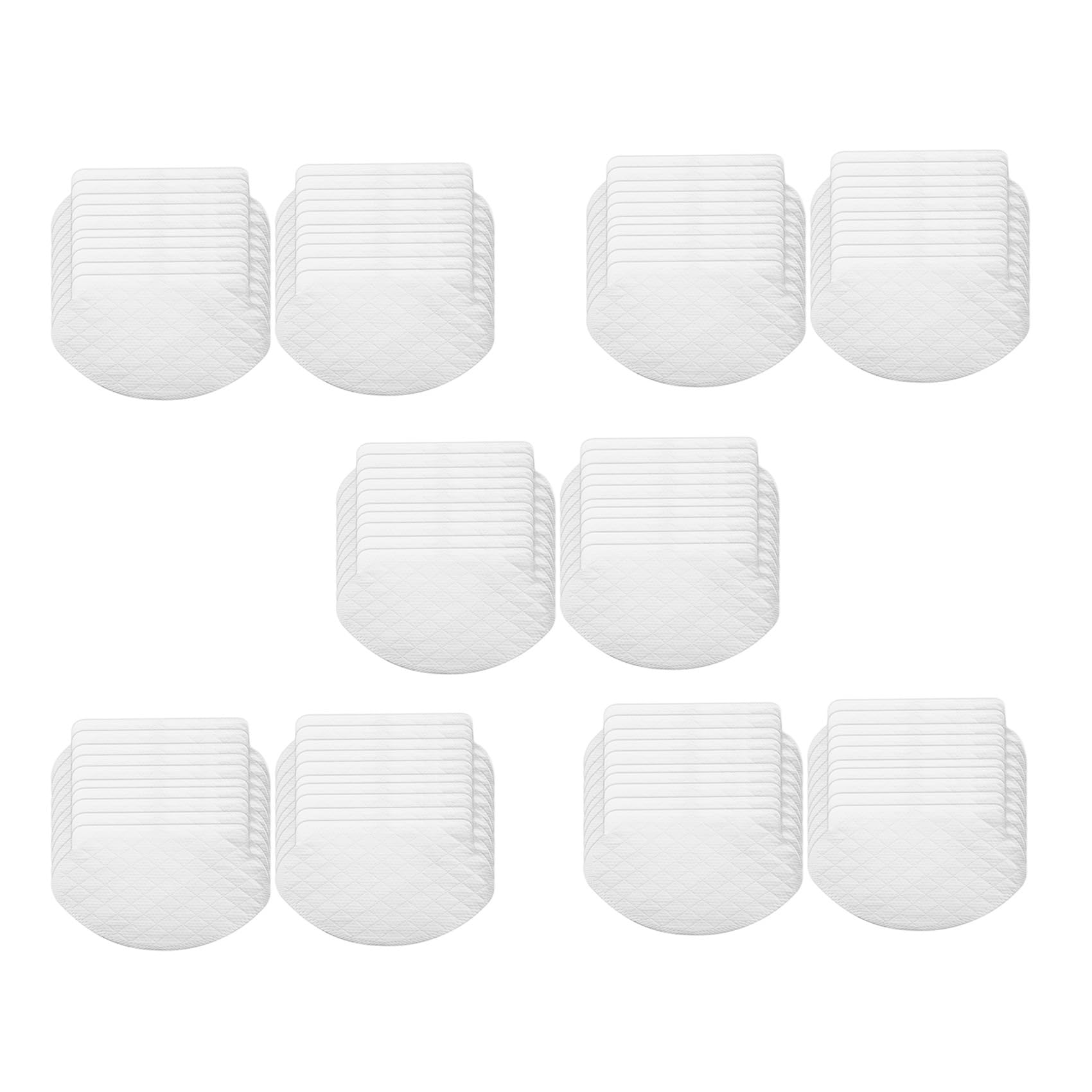 Hndhbfgrt 100PCS Replacement Disposable Mop Cloths for Ozmo 950 920 905 Rags Robotic Vacuum Cleaner