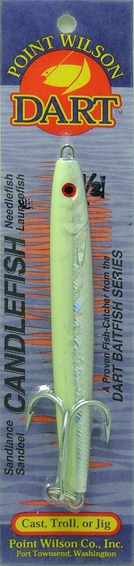 Amazon.co.jp: ポイントウィルソンDart Candlefishジグ(グロー – 3 ½ 