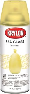 Krylon K09054000 Sea Glass Spray Paint, Lemon, 12 Ounce