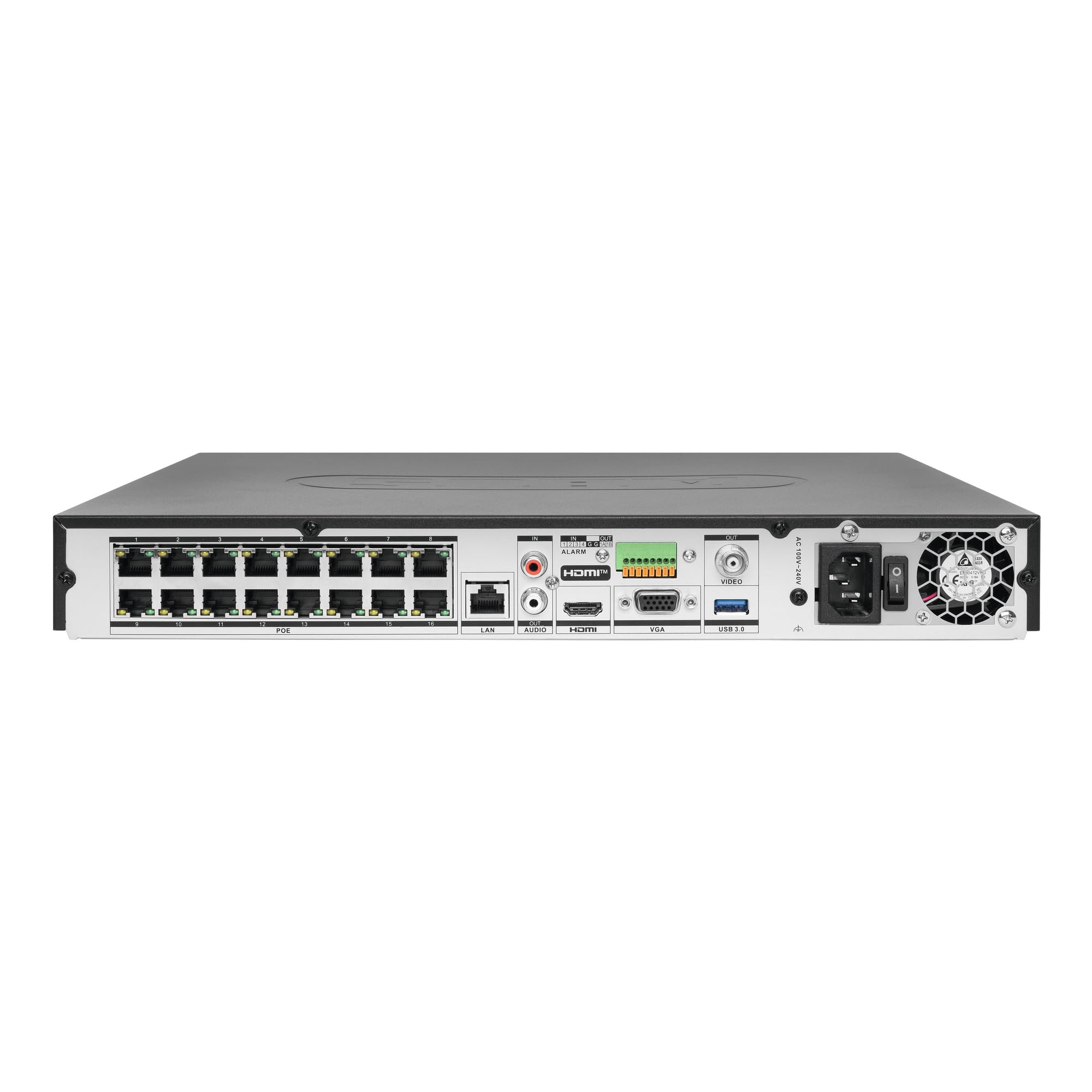 ABUS NVR10031P16-Kanal PoE Netzwerkvideorekorder (NVR)