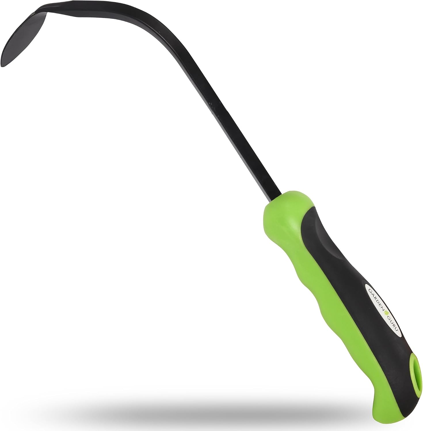 Garden Guru Hook Weeder Tool & Cultivator with Ergonomic Handle – High Carbon Steel Root Weed Puller Cultivator for Dandelion Weeding, Digging, Edging, Planting - Lightweight & Rust Resistant