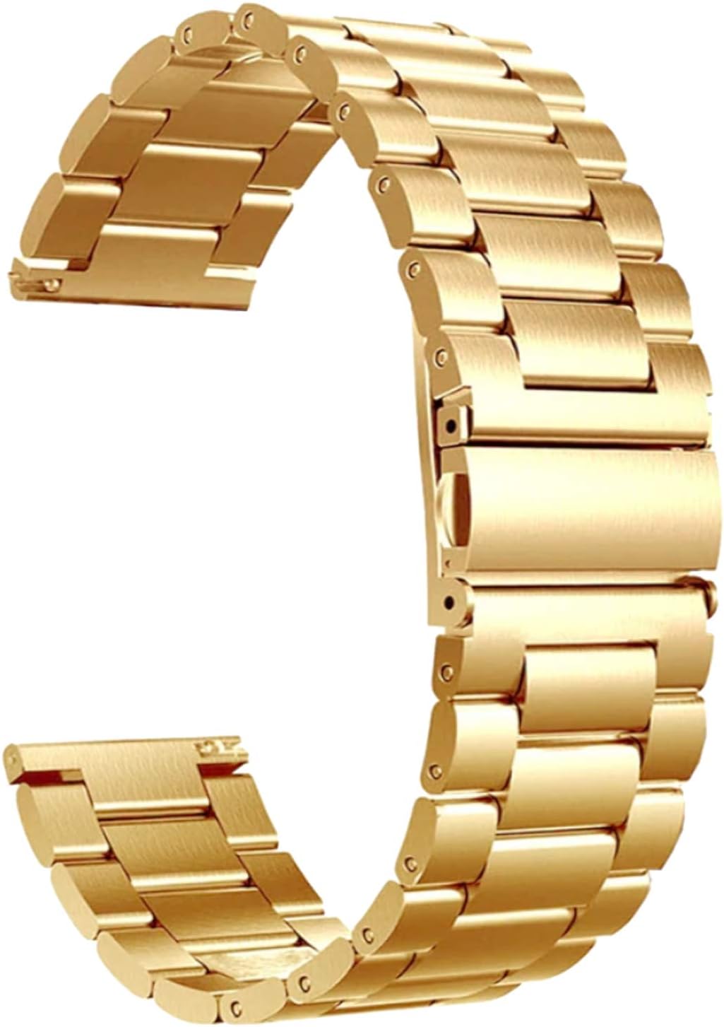 ACM Watch Strap Stainless Steel Metal 20mm compatible with Evolves Nextfit Full Touch Smartwatch Belt Luxury Band