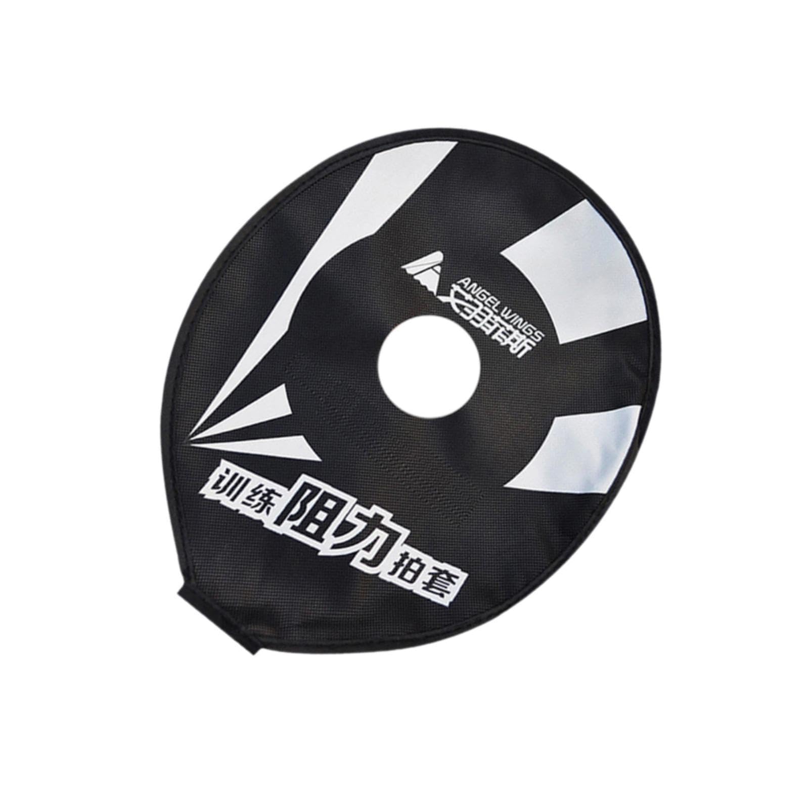 LR Decor E-Shop Badminton Racquet Head Cover Racquet Sleeves for Indoor Outdoor Sports Swing Black White-image-43