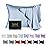 Mulberry Silk Pillowcase for Hair and Skin,Cooling Silk Pillow Case with Hidden Zipper,Allergen Proof Dual Sides Soft Breathable Smooth Silk Pillow Cover for Women (Light Blue,Toddler)