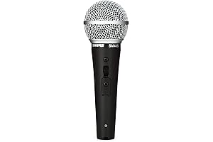 Shure SM48S-LC Microphone with Lockable On/Off Switch