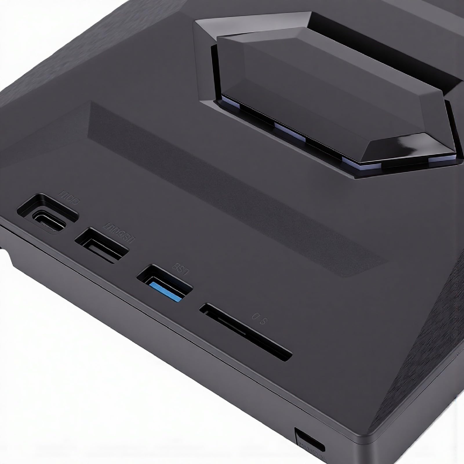 Asixxsix Lecteur Blu Ray Externe, Graveur CD DVD USB 3.0 et USB C | Installation facile (Plug and Play), bande passante de 5 Gbit/s, câble USB double, compatible avec Window 2000 XP