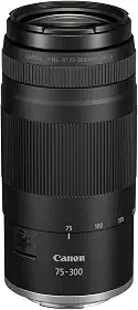 Canon Lente teleobjetiva RF 75-300 mm F4-5.6 | Zoom versátil para vida selvagem, esportes e fotografia de retrato