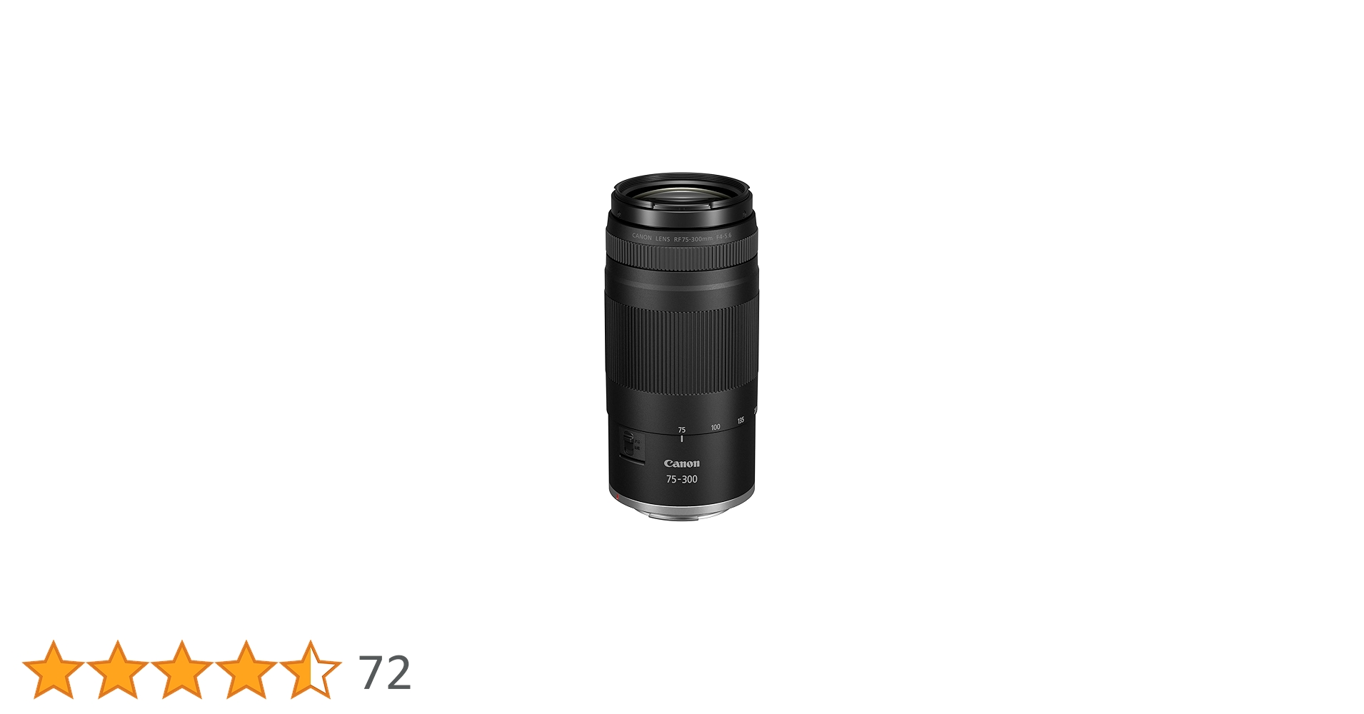 Amazon.co.jp: Canon (キャノン) RF 75-300mm F4-5.6 望遠ズーム