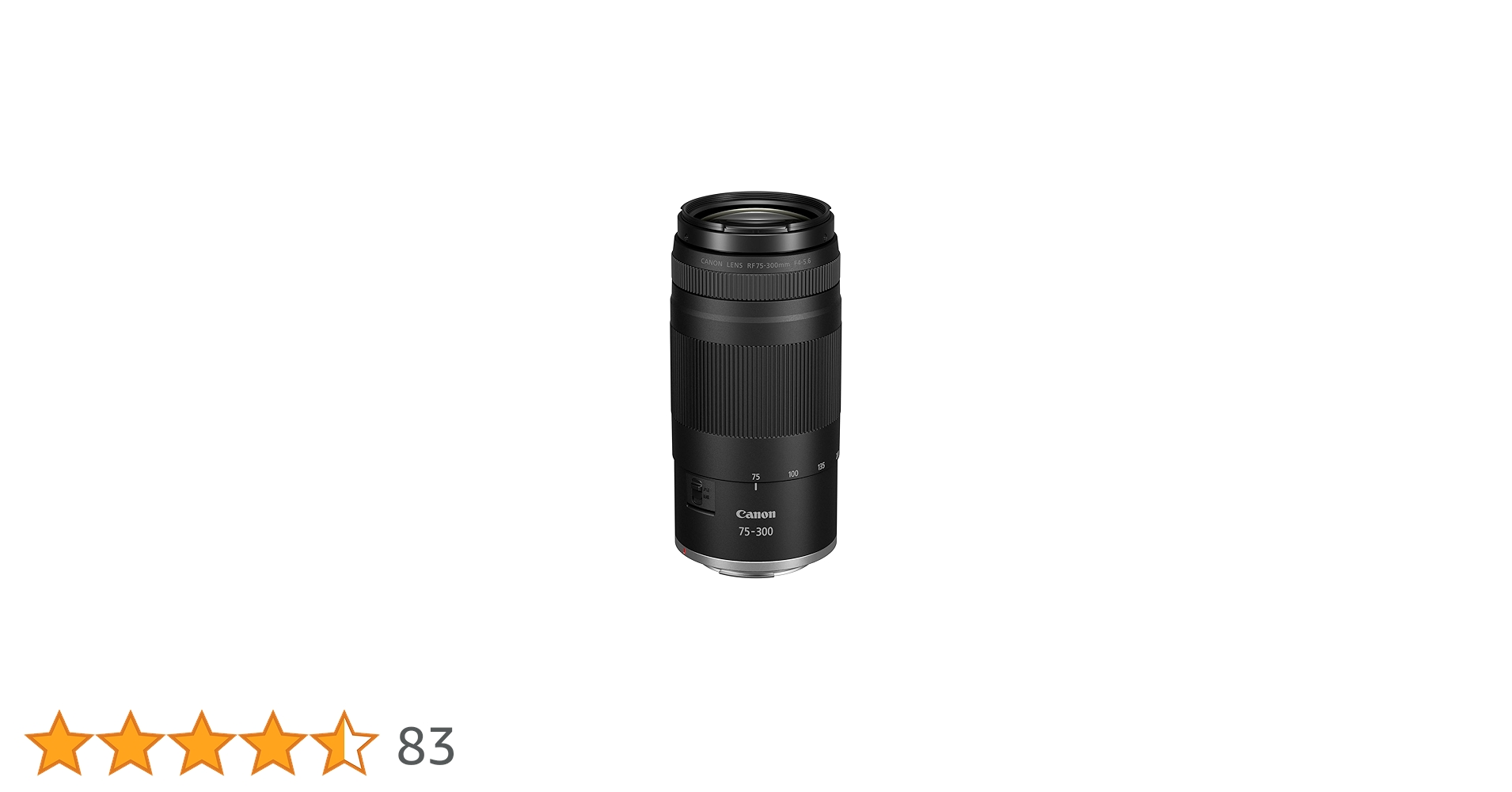 Amazon.co.jp: Canon (キャノン) RF 75-300mm F4-5.6 望遠ズームレンズ