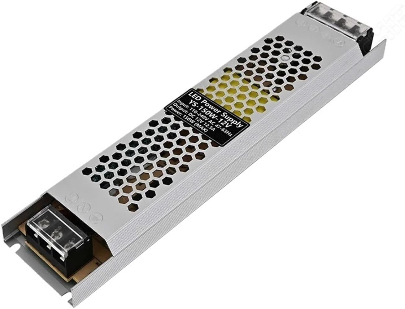 12V 150W 12.5A スリム LED ボックススイッチング電源アルミドライバー 110-240V AC から DC コンバー